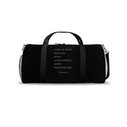 Men's Gym Bag- Stoicism (Black)