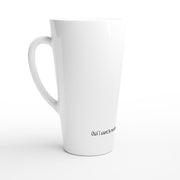 White Latte 17oz Ceramic Mug