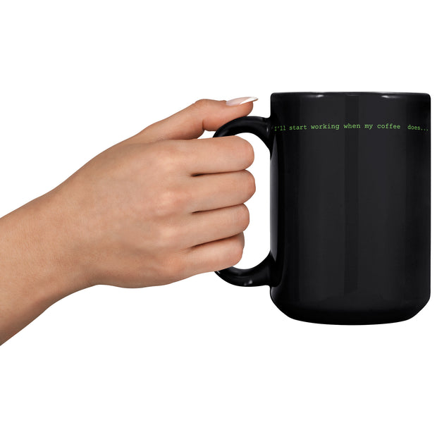 Coffee Mug- Green design