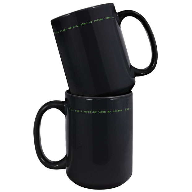 Coffee Mug- Green design