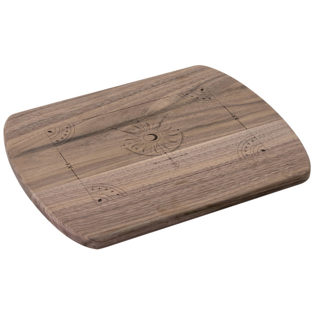 Hardwood Cutting Board - Moon Board