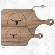 Hardwood Paddle Cutting Board