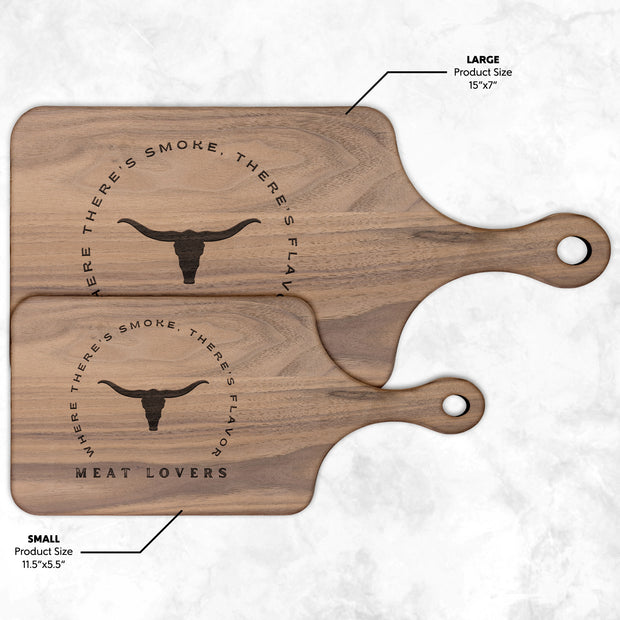 Hardwood Paddle Cutting Board