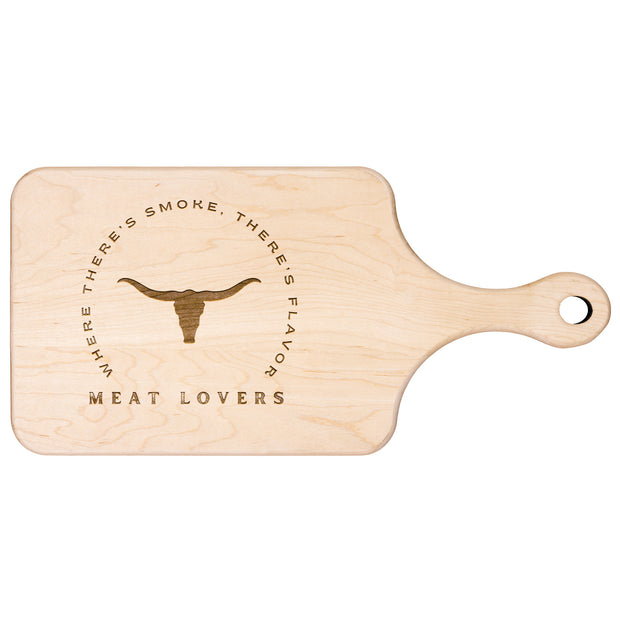 Hardwood Paddle Cutting Board