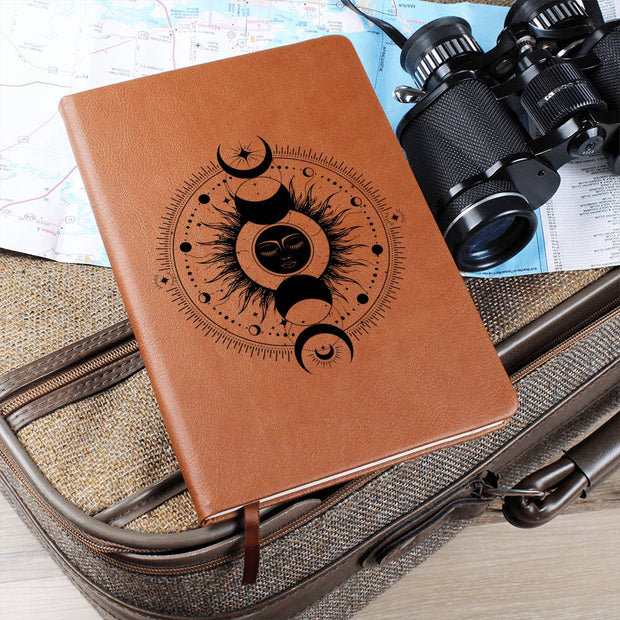 Moon Leather Notebook