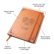 Gemini Leather Journal