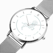 Stainless Steel Quartz Watch Astrology -Aries