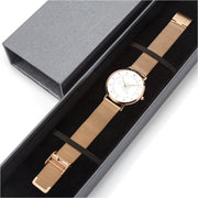 Fashion Ultra-thin Stainless Steel Quartz Watch- Astrology Scorpio