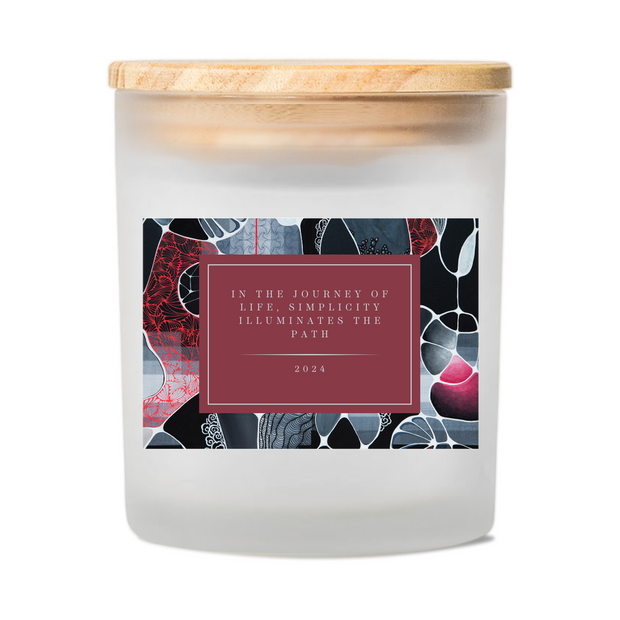 Scented Candle - The garden of old embraced by the new II