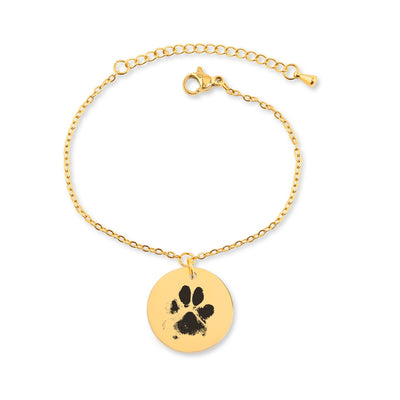 Custom Pawprint Bracelet