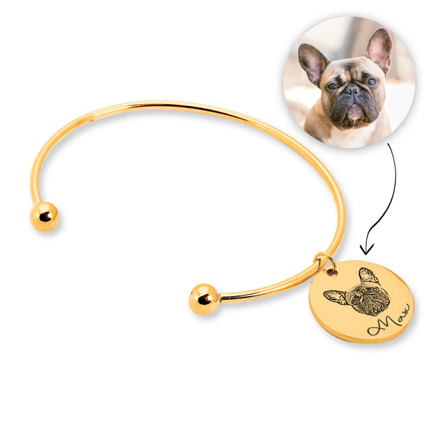 Pet Portrait Bangle